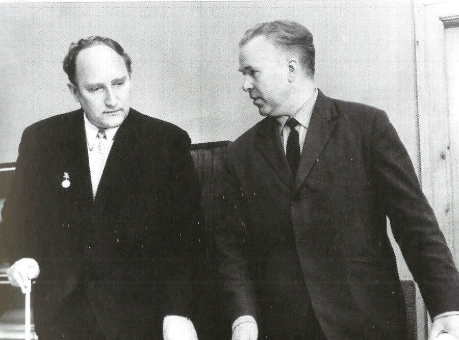 Аркадий Шипунов и Василий Грязев