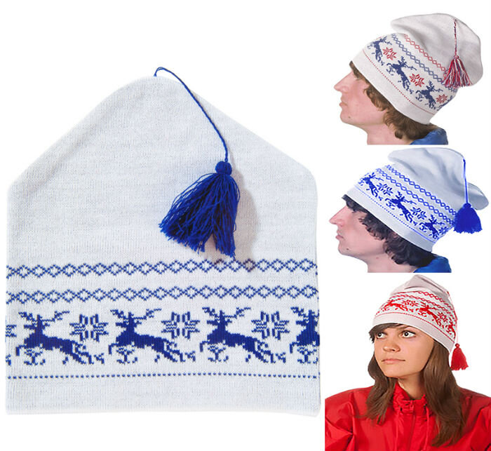 Шапочки-«петушки» производства таллинской фабрики «Марат». Фото из Сети