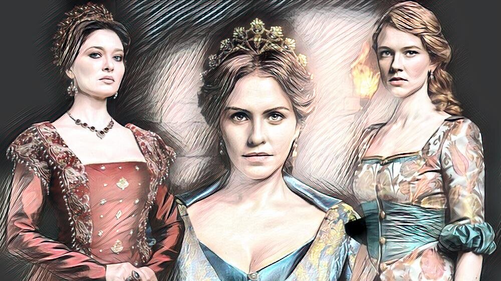 Образы Кёсем-султан и её дочерей Атике и Гевхерхан в сериале «Великолепный век. Империя Кёсем»