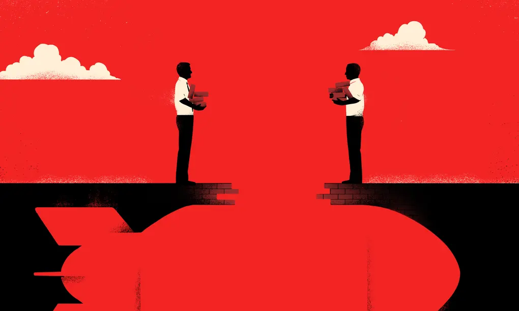 Иллюстрация: Себастьен Тибо/The Guardian.