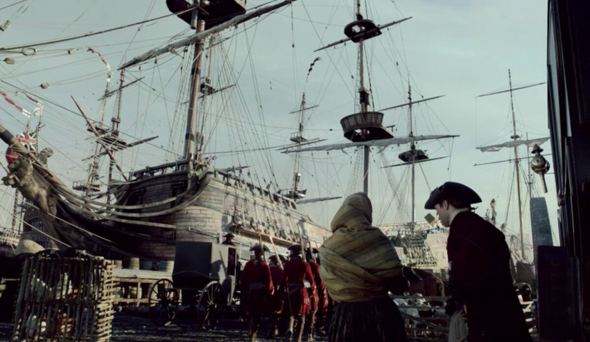 Перефразируя Лозу: "Но мой фло-о-от..." Кадр из сериала "Чёрные паруса".