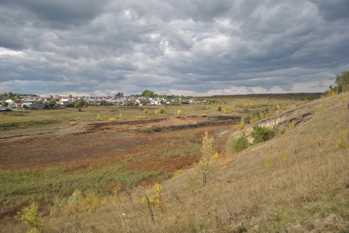 Вид на город Белинский (Чембар)