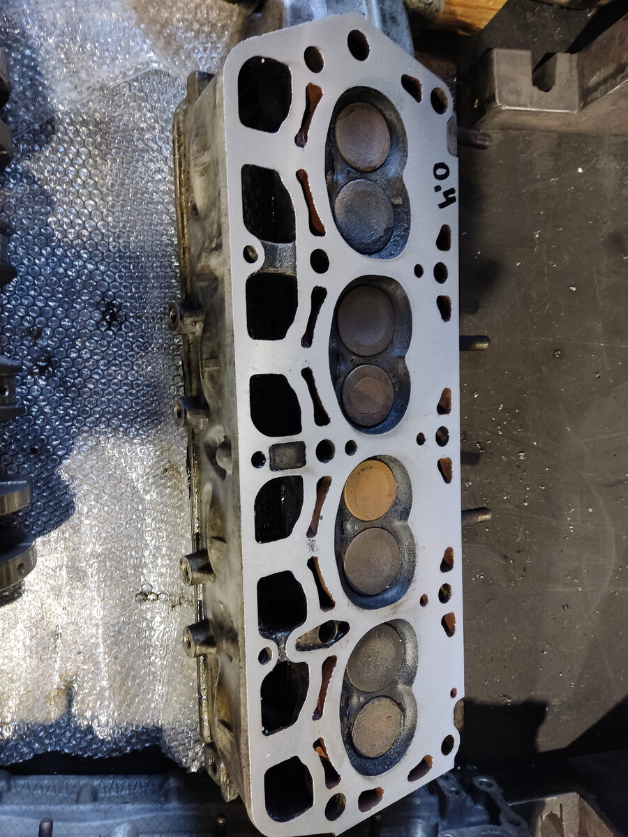 ГБО после фрезеровки.