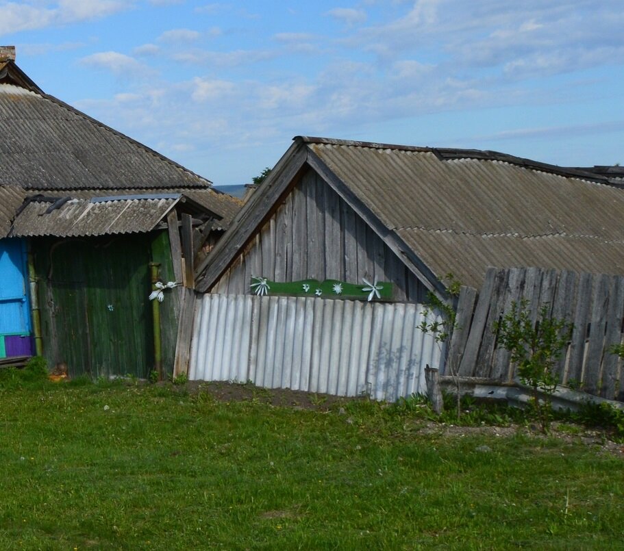 На этом месте теперь гараж. Фото автора