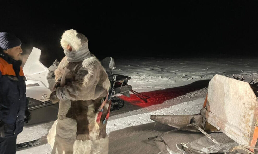    В ЯНАО тундровик потерял ребенка ночью на зимнике