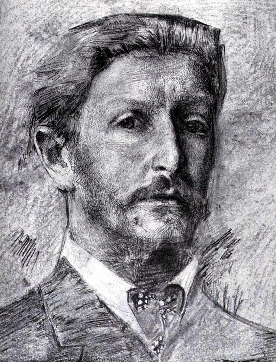 М.А. Врубель. Автопортрет