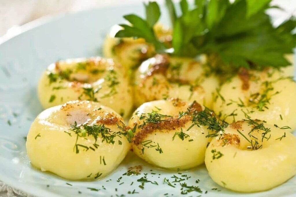 Польские картофельные клецки