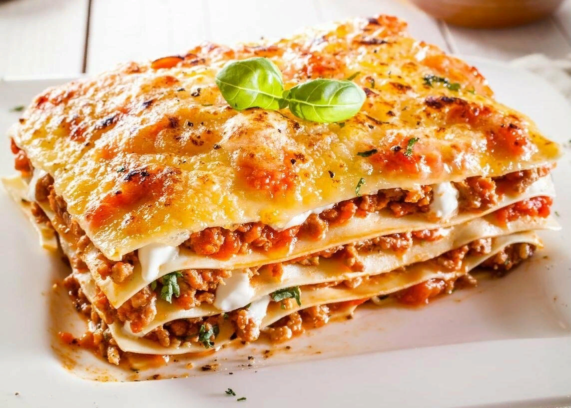 Вкуснейшая лазанья.