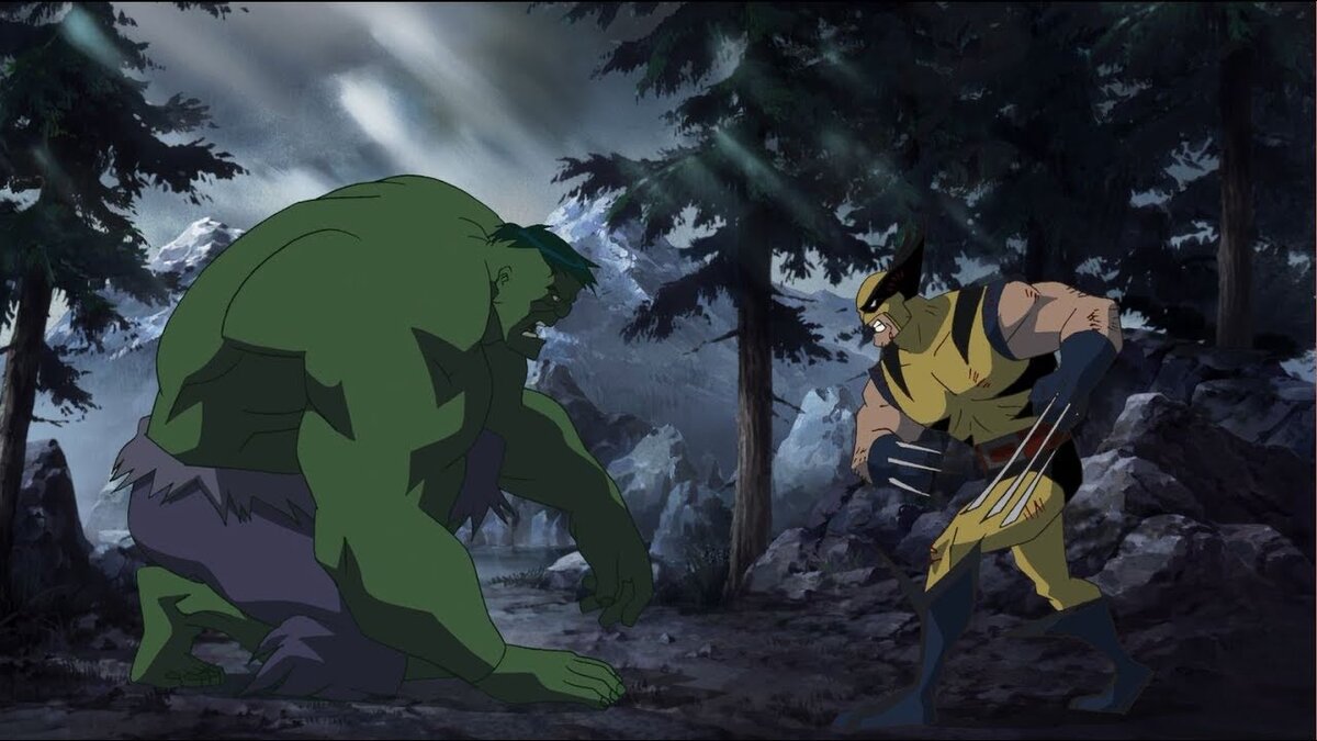 Халк  и Росомаха