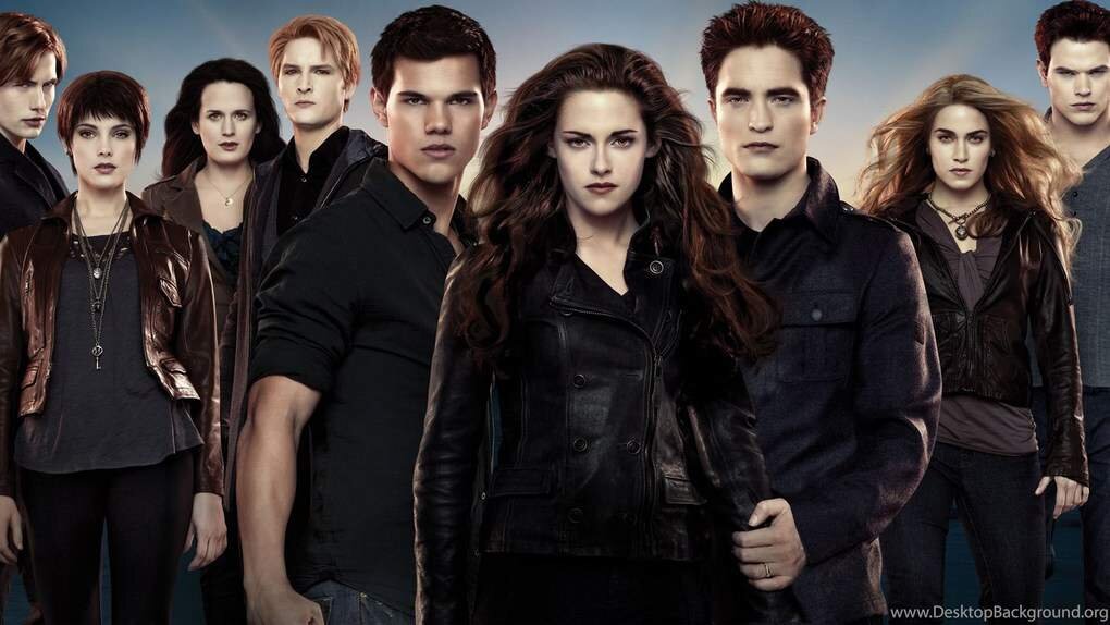 Постер к саге "Сумерки"