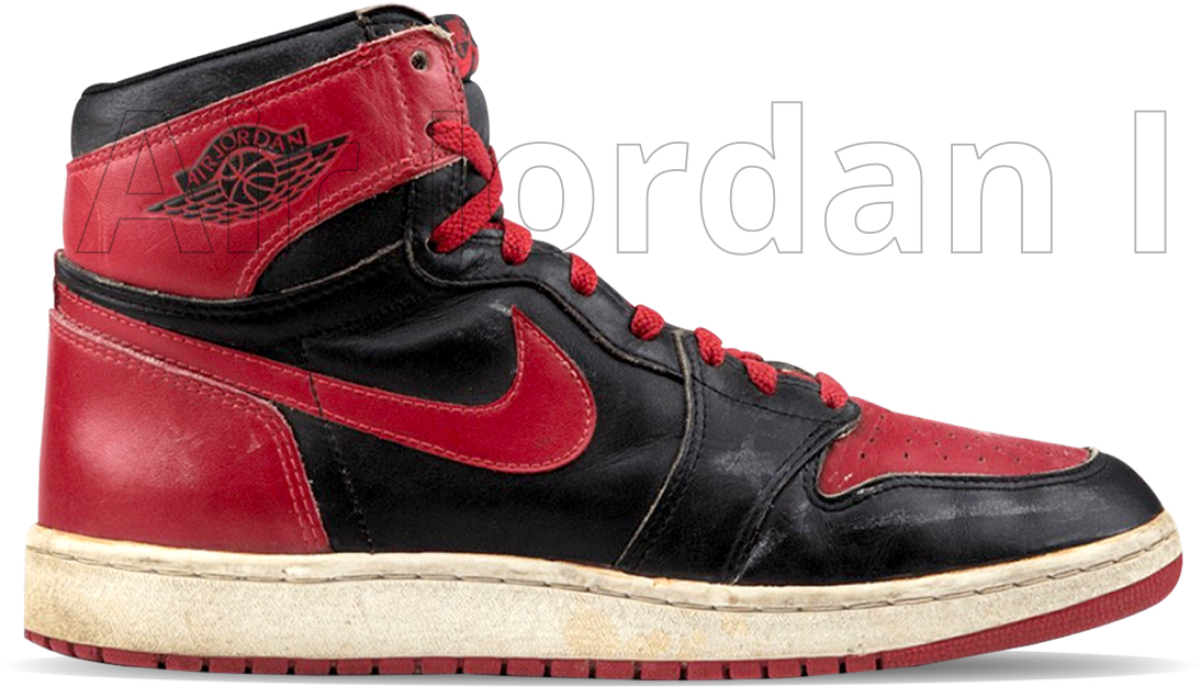 — AIR JORDAN I, 1985 