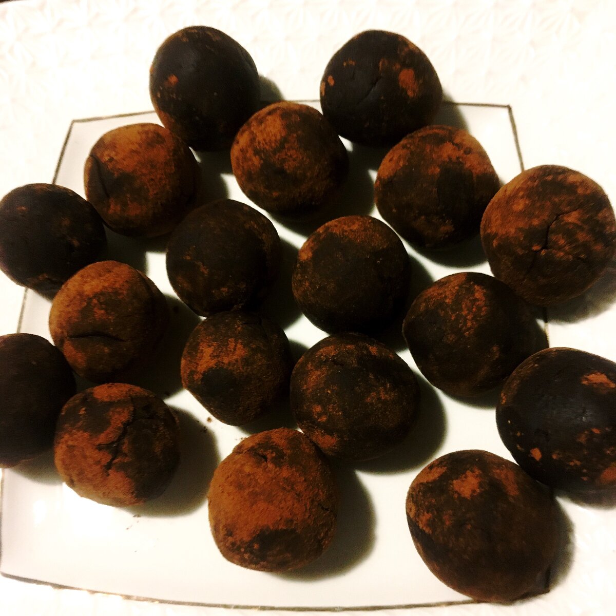 Домашние шоколадные конфеты sugar-free