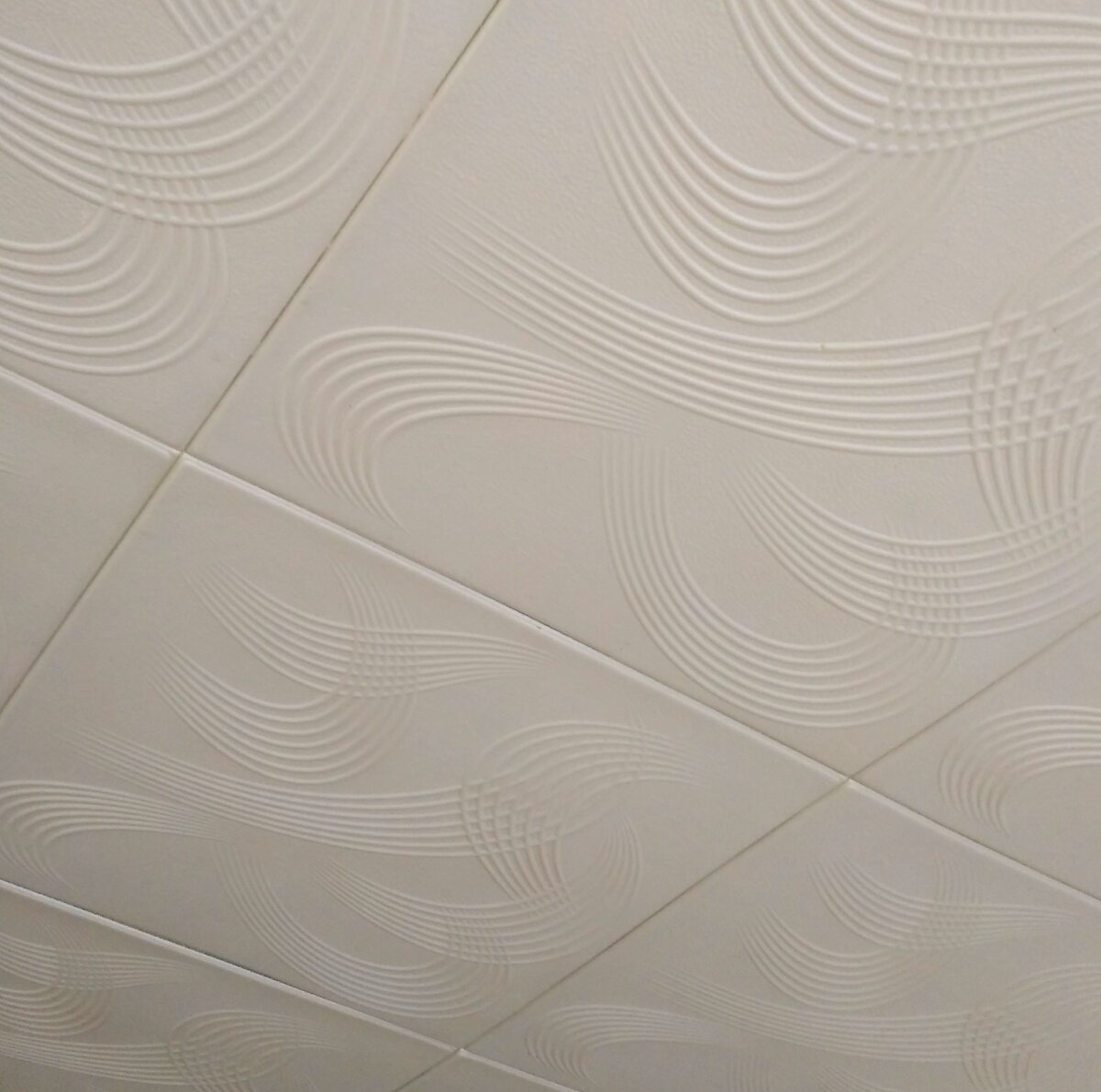 Старый потолок на даче