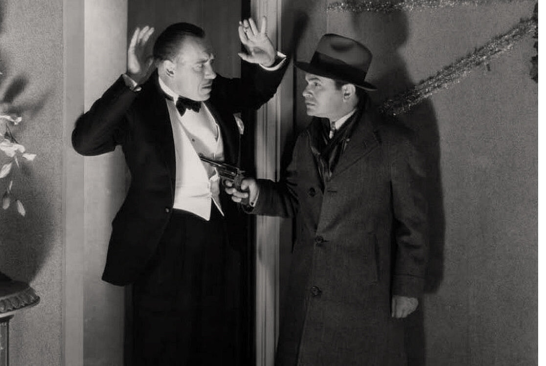 Кадр из фильма "Маленький Цезарь" (1931)