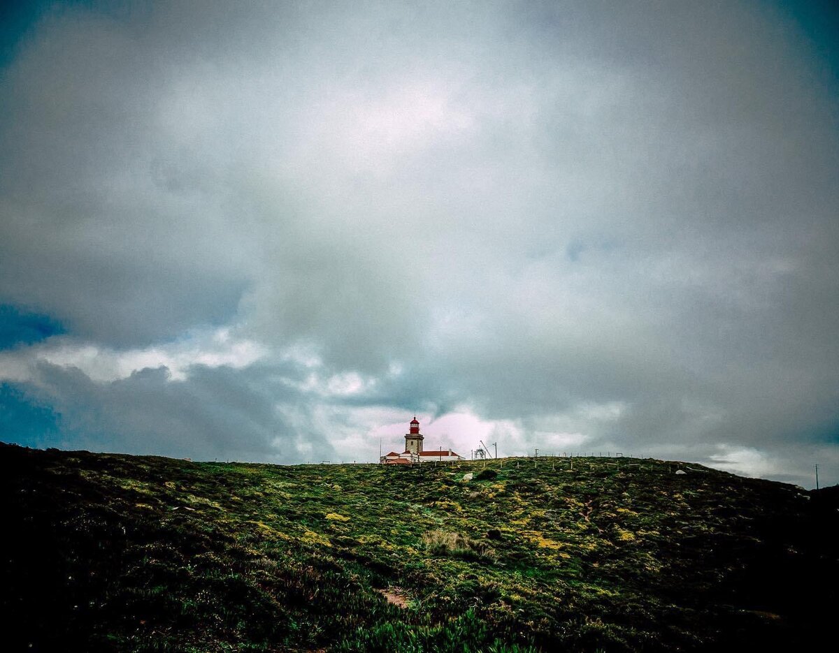 Мыс Кабо де Рока. Фотокарточка из личного архива.