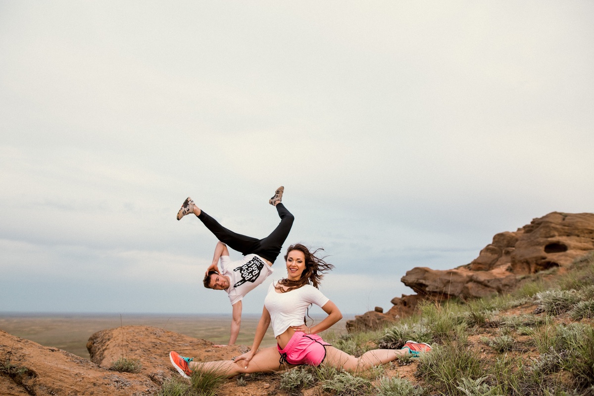 Мой муж, Александр, и я.