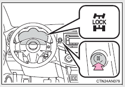 Кнопка блокировки муфты подключения полного привода