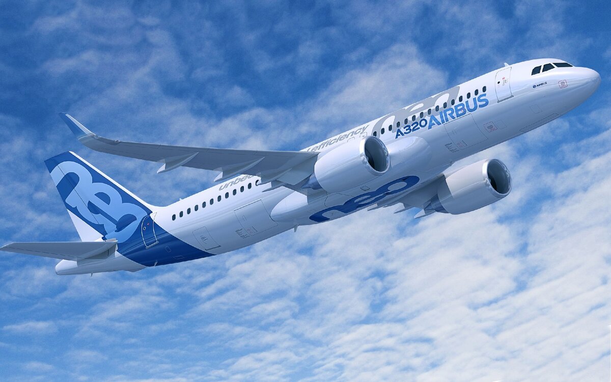 Airbus A320neo. Аббревиатура «neo» означает «New Engine Option», то есть «Новый вариант двигателя».