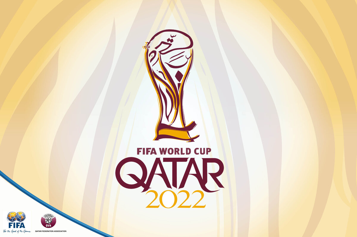Официальный логотип первенства FIFA Qatar 2022