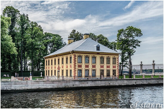 Летний дворец Петра I. Санкт-Петербург, 1711 г.