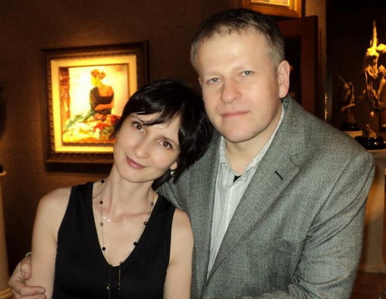Михаил Гармаш с женой Инессой.