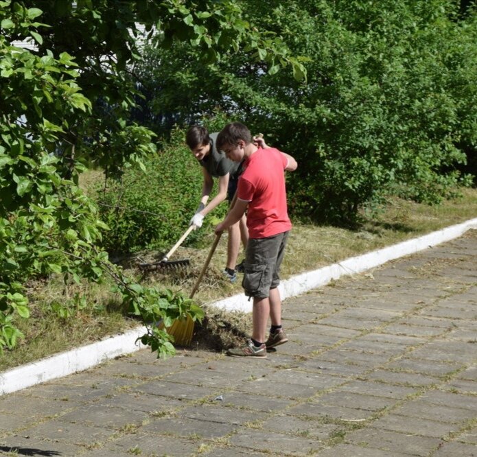 Трудовая практика летом. 