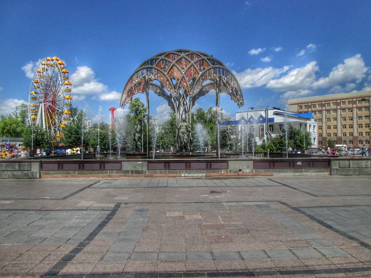 Фонтан "Времена года"