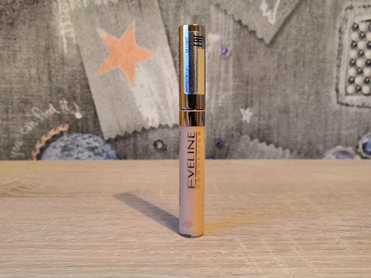 Жидкий корректор 2 в 1 Eveline Cosmetics Art Scenic Professional Make-up Concealer 2 In 1