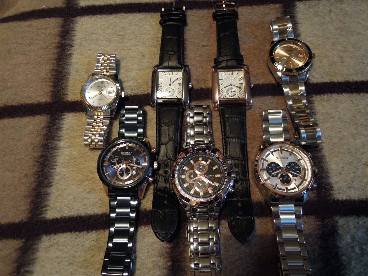 Небольшая часть моих часов из Китая