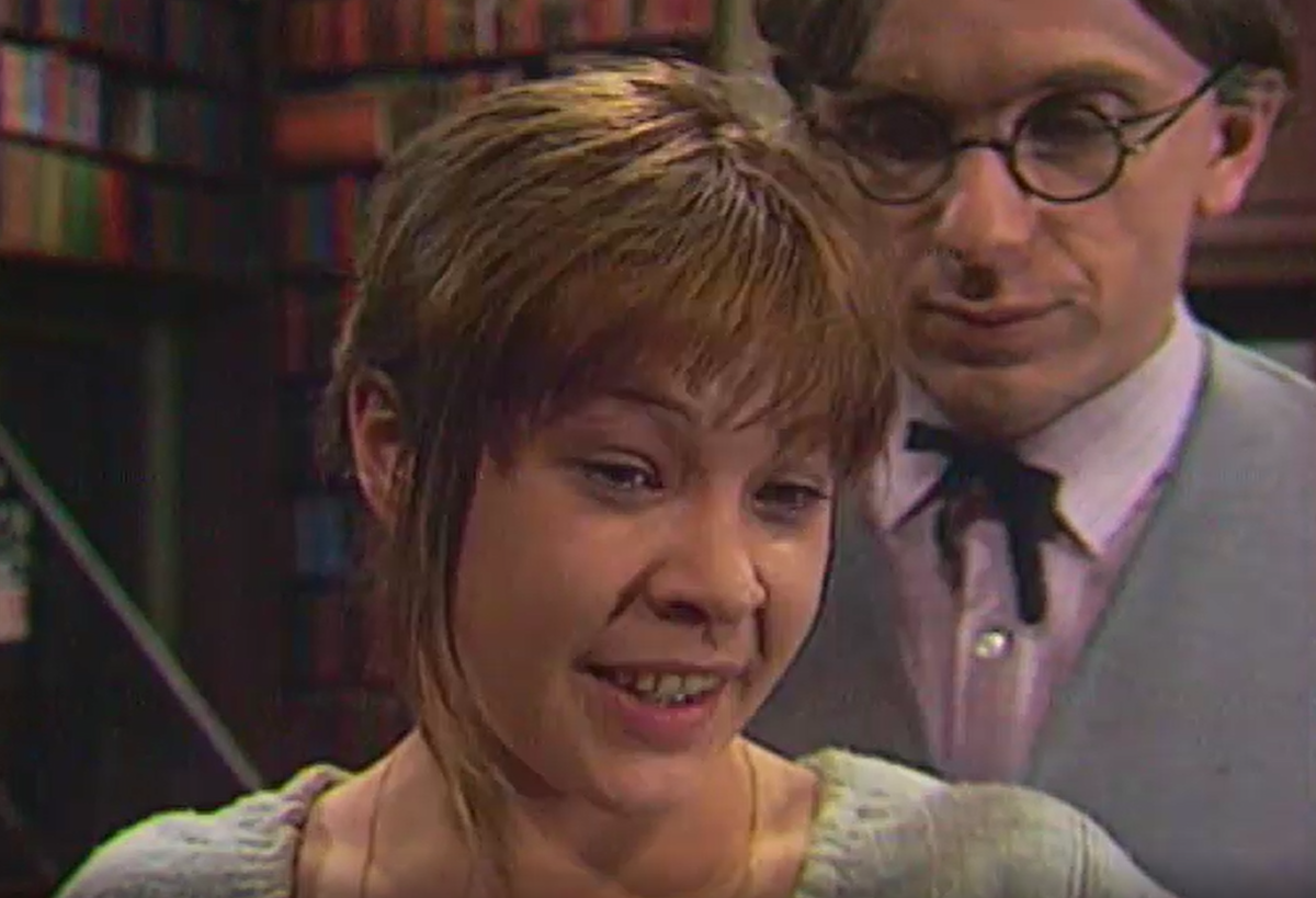 Евгений Стеблов и Татьяна Догилева в телеспектакле "Безобразная Эльза" (1981)