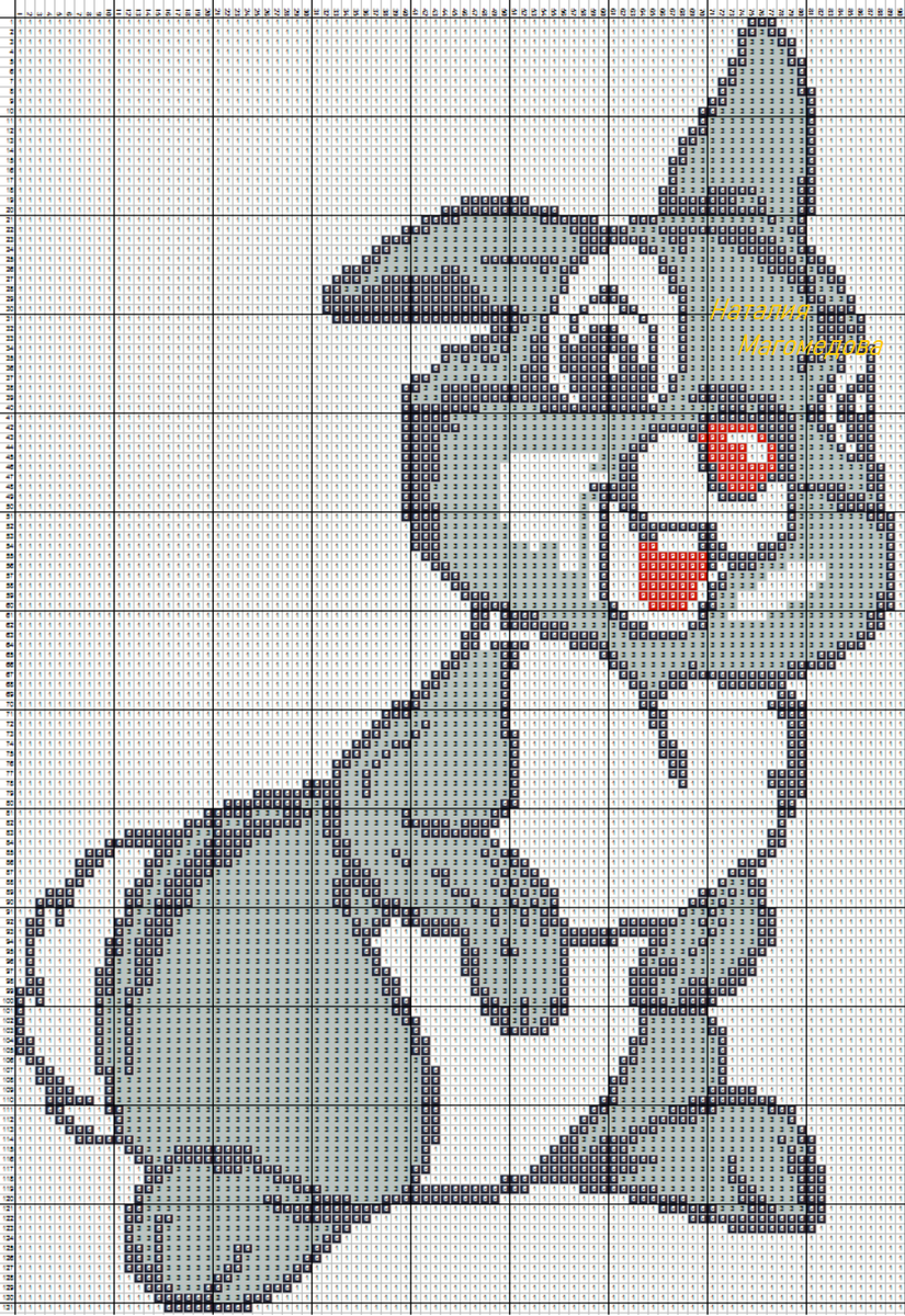 Схема собственность автора Наталии Магомедовой.