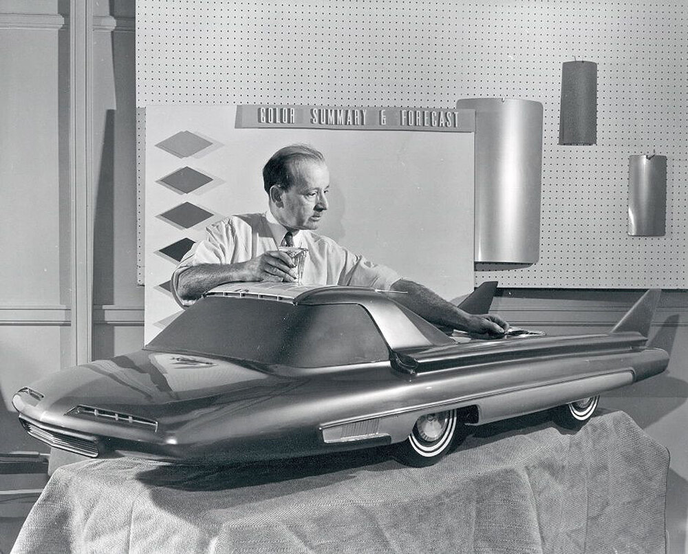 Макет Ford Nucleon в масштабе