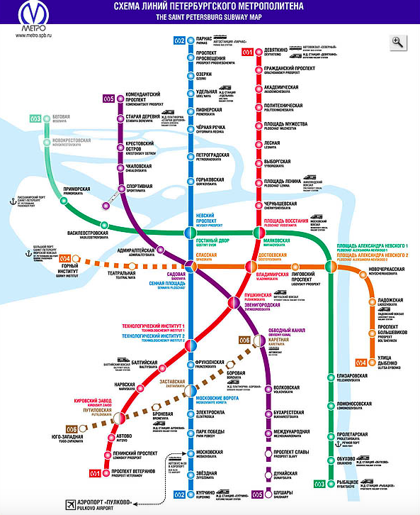 Метро спб 2030