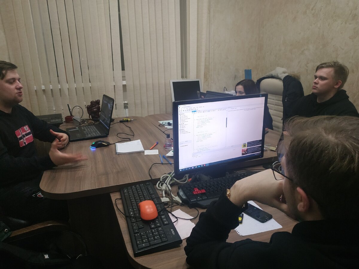 Процесс работы нашей команды