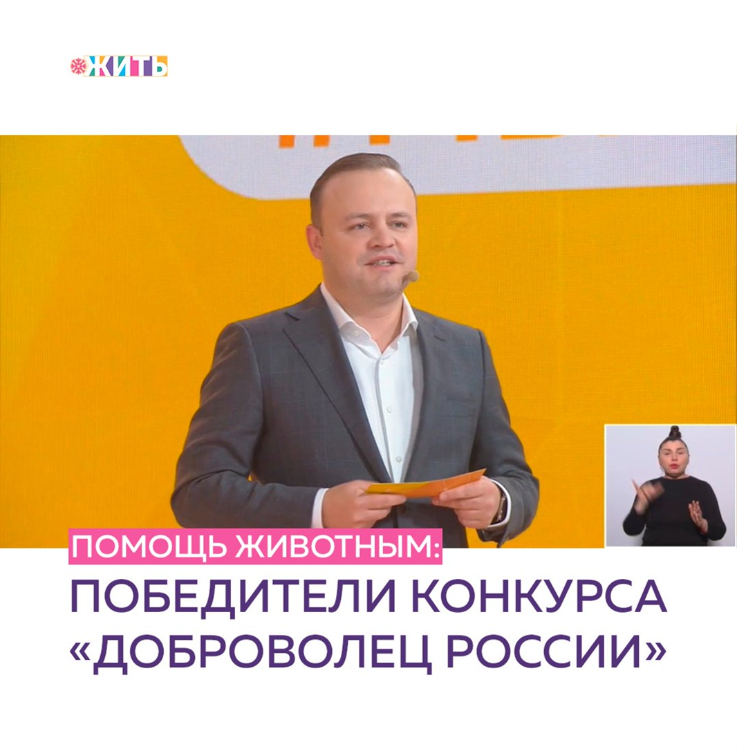На марафоне #МыВместе победителей конкурса «Доброволец России» в номинации «Помощь животным» (категории «От 14 до 17 лет» и «Старше 18») наградили заместитель генерального директора АНО «Россия — страна возможностей» Владислав Даванков и российская теле- и радиоведущая, певица Марина Кравец☺ 
Первое место в младшей категории заняла Полина Грозенок из Ивановской области. Её проект «Винсент Ван Дог» заключается в помощи приютам для животных через раскрытие творческого потенциала. Каждый месяц волонтеры проекта рисуют открытки, а потом продают их на благотворительных ярмарках, а все вырученные средства отдают приютам🙌

В категории «Старше 18» победу одержал проект «Спасти рядового тюленя» Юлии Садовской из Калининградской области. Юлия вместе с коллегами из института «Биосфера Балтики» создали мобильный лагерь для реабилитации щенков серого тюленя и балтийской нерпы😌

Подключайтесь к марафону, чтобы узнать победителей в других номинациях💪

#ДеньДобра #МЫВМЕСТЕ #Спасибо
