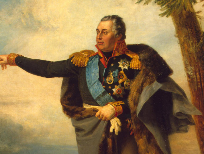 Генерал-фельдмаршал Михаил Илларионович  Голенищев-Кутузов.