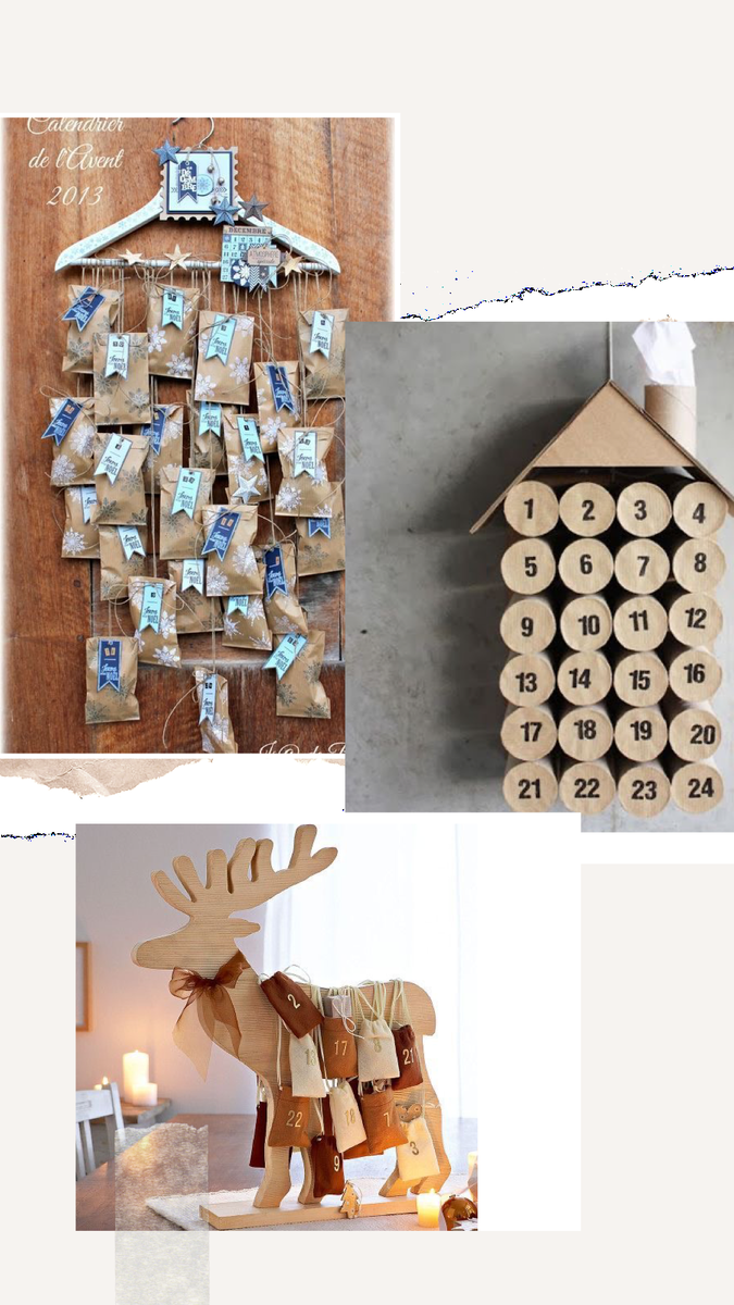 Варианты адвент календарей из интернета