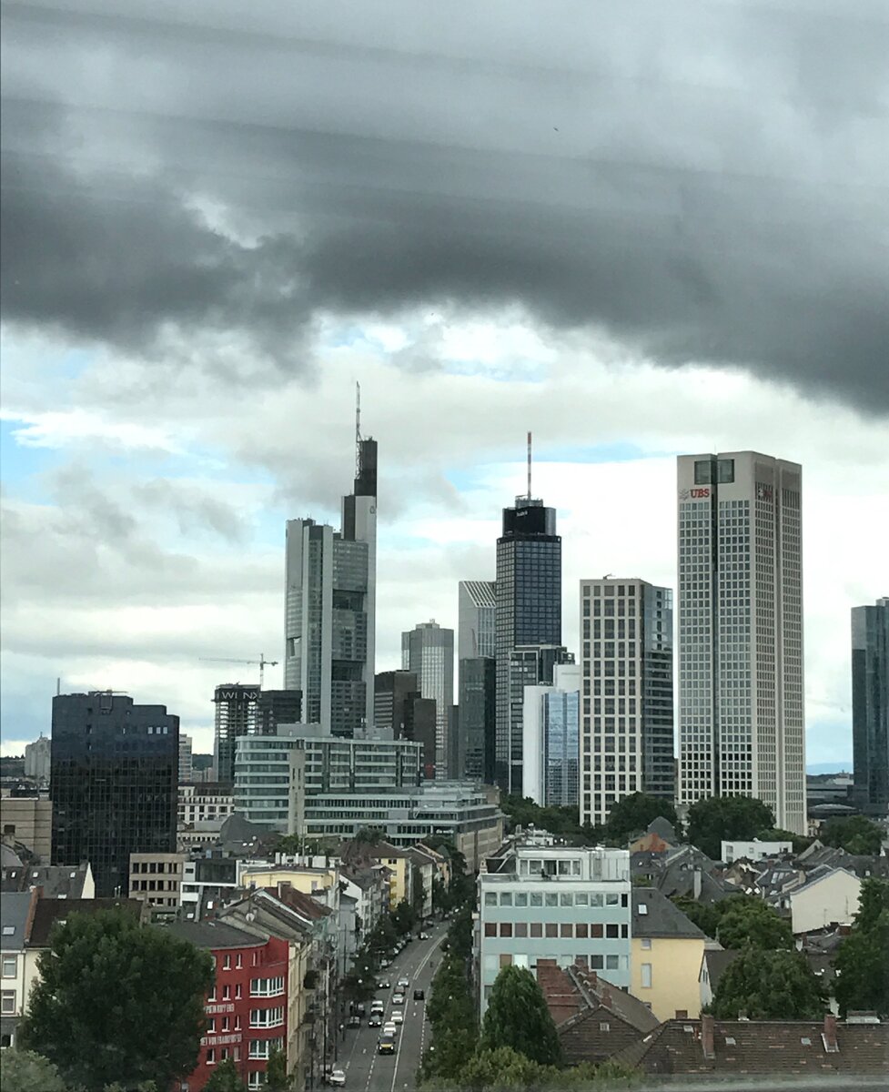 Центр моего города - Франкфурта