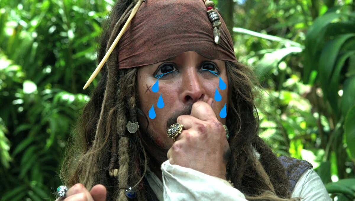 Джонни Депп ака Капитан Джек Воробей