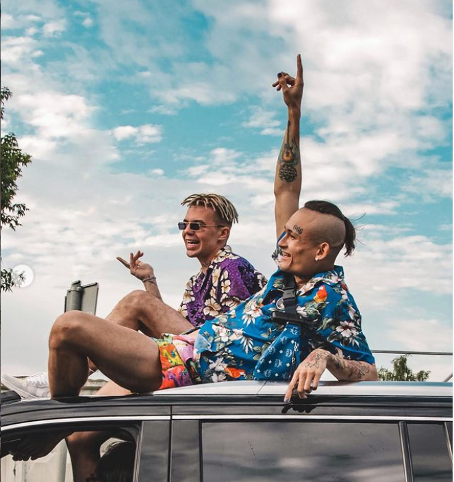 Моргенштерн и LJ фото из инстаграм певца https://www.instagram.com/morgen_shtern