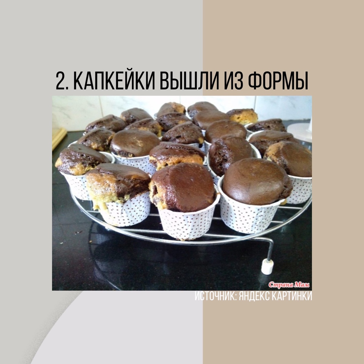 Шоколадные капкейки