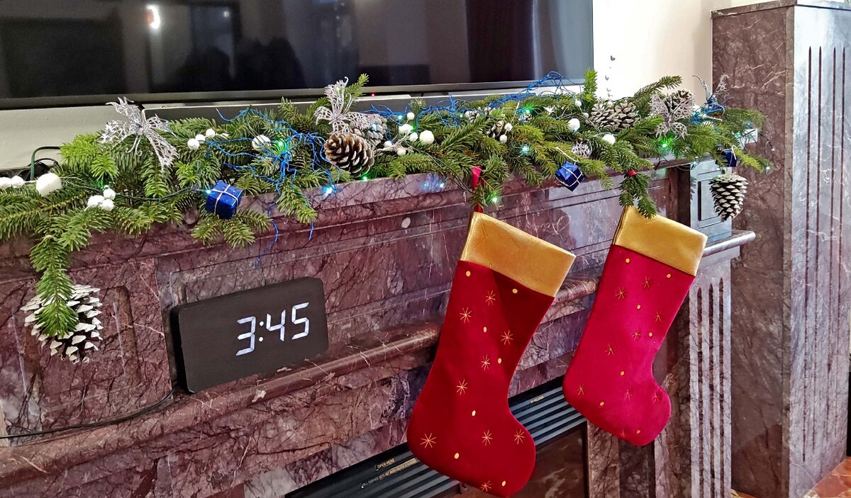 Елочная гирлянда своими руками