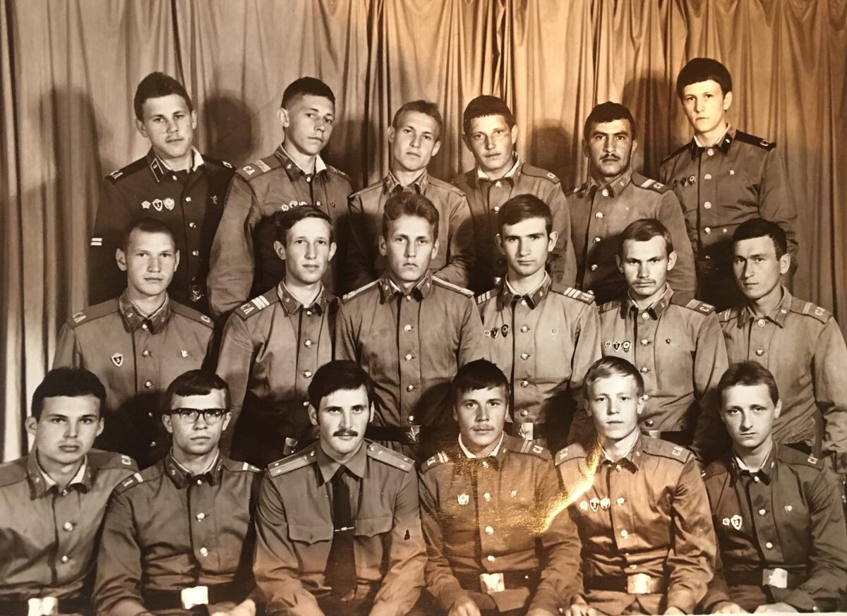 Рота связи УР-13, демобилизующиеся в 1978 году.