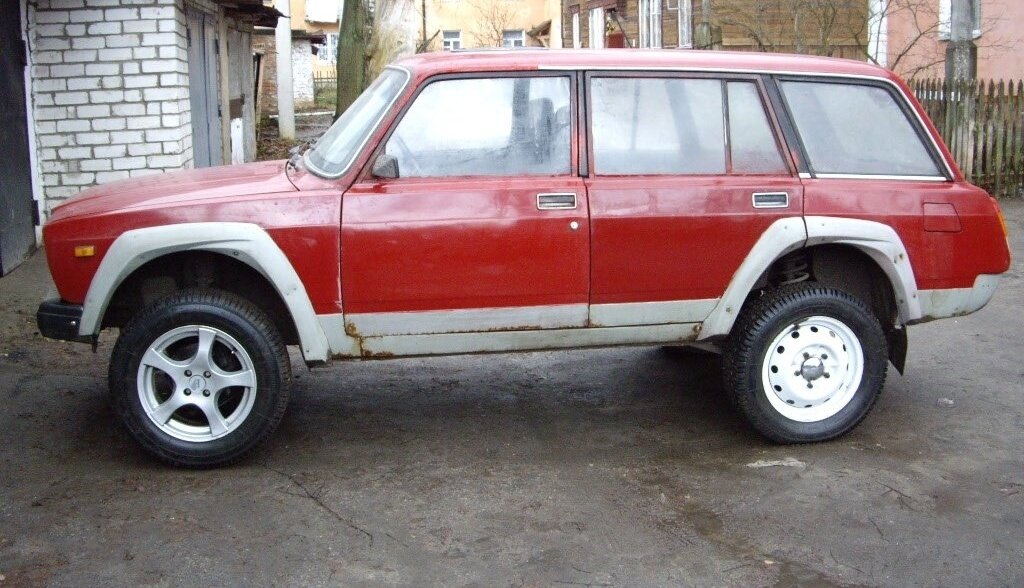 ВАЗ-2104 с полным приводом. 