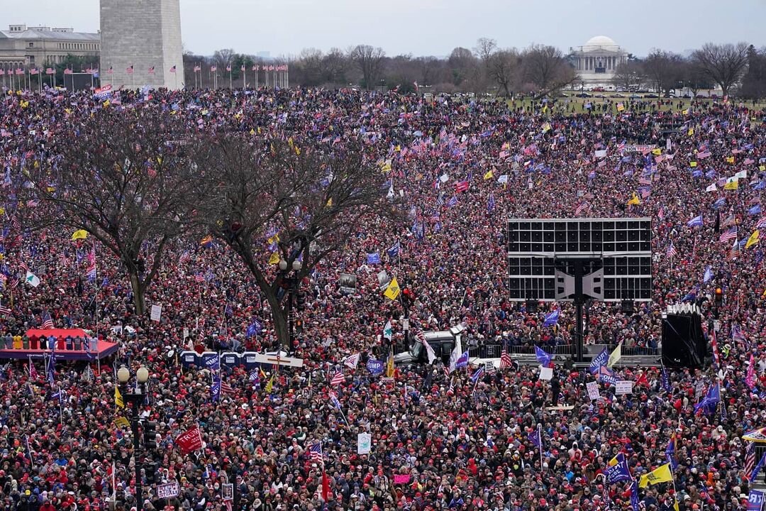 Митинг "Спасём Америку!" в Вашингтоне. 6  января 2021 года