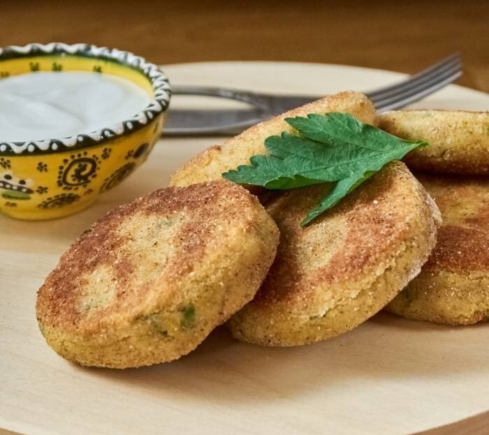 Гороховые  котлеты. 