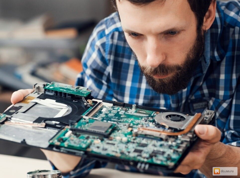 осмотр и диагностика материнской платы