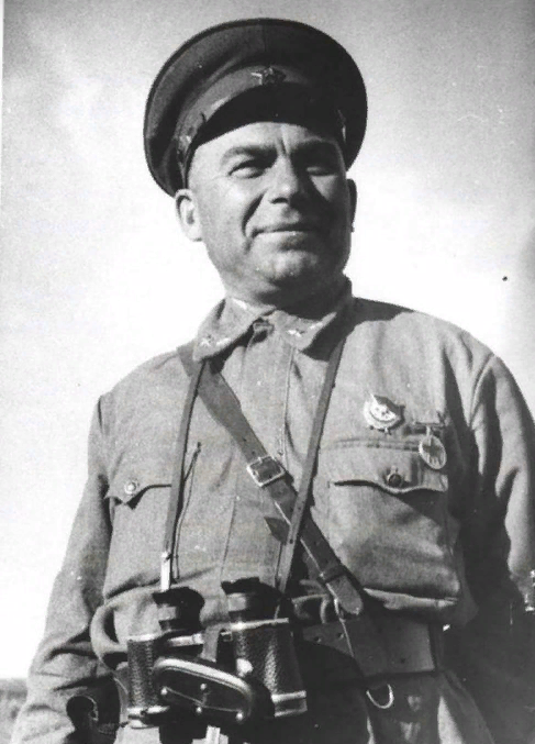 Фотография В. М. Баданова в начале войны