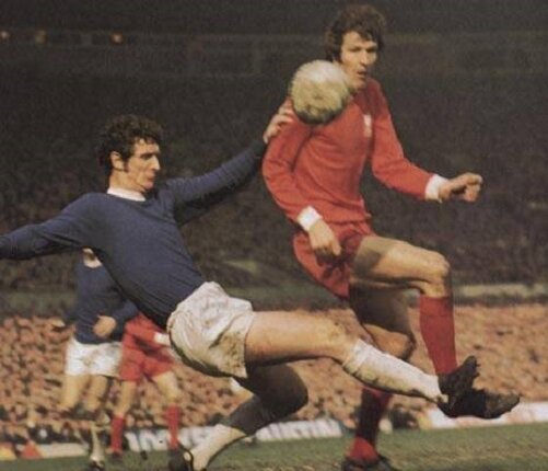 Джон Тошак в игре против «Эвертона»