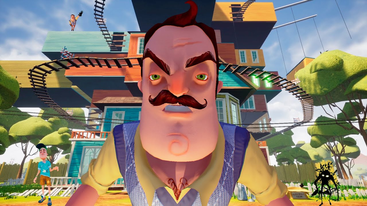 ШОУ ПРИВЕТ СОСЕД!НАЗАД В АЛЬФА 3 ДИЧЬ ЭДИШН!ИГРА HELLO NEIGHBOR 2 ALPHA 3  MOD KIT ПРОХОЖДЕНИЕ!FUNNY!